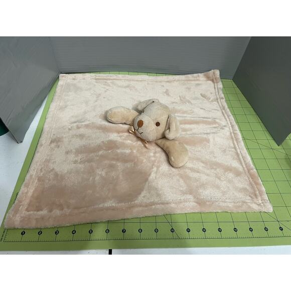 Pro Goleem Puppy Dog Lovey Lovie Brown Security Blanket Plush Baby Toy 17”x 15” - Picture 3 of 4